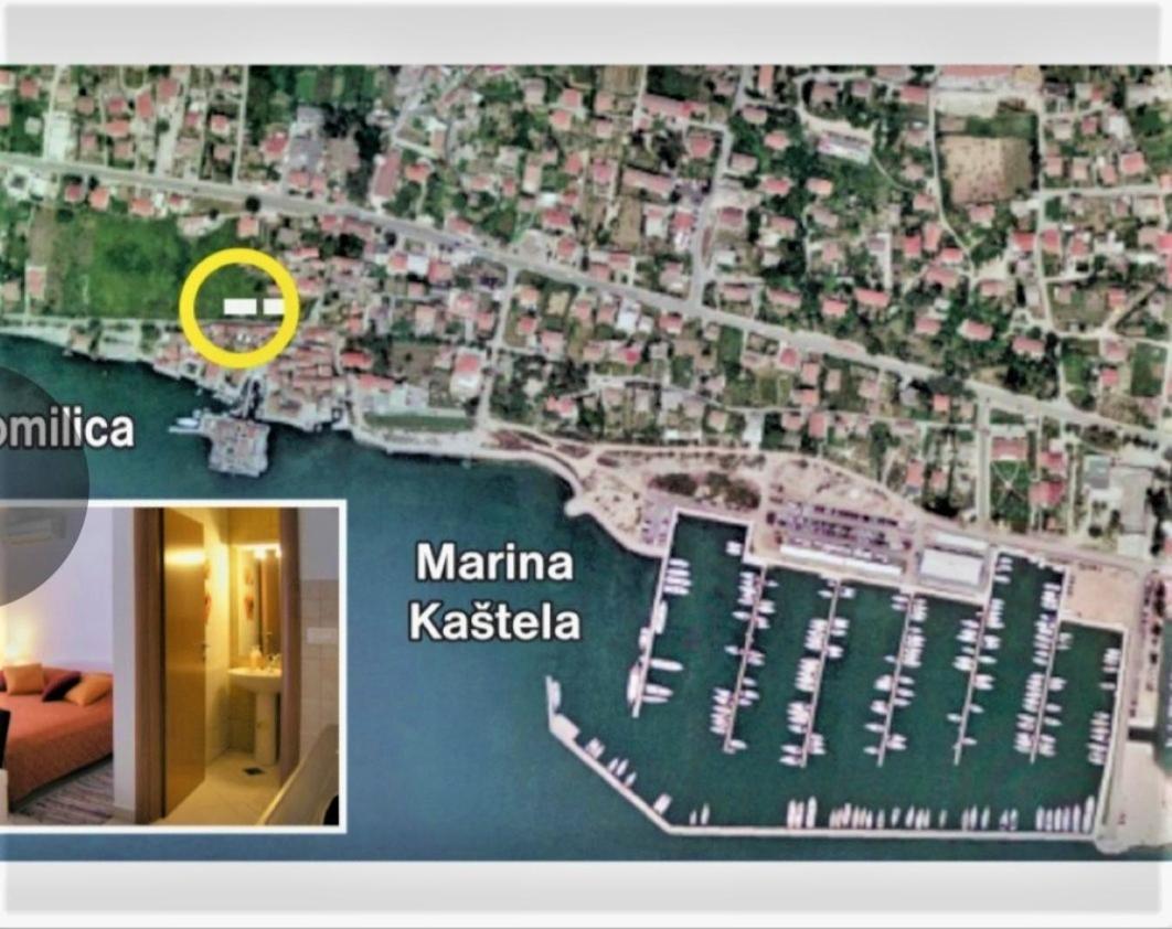 Apartman Scotti Kastela Bagian luar foto